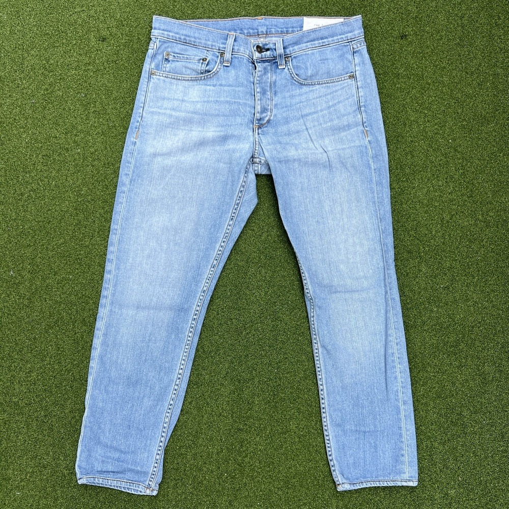 Rag & Bone Jeans Mens Size 31 (32) Fit 1  Standard Issue Button Fly